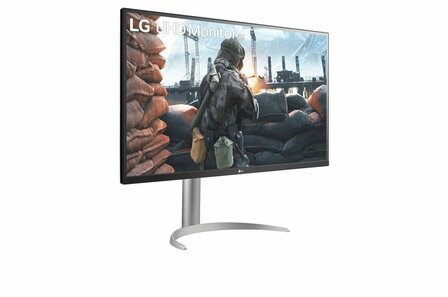 LG 32UP550N-W computer monitor 80 cm (31.5&quot;) 3840 x 2160 Pixels 4K Ultra HD LCD Zwart