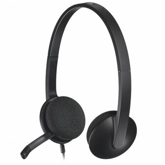 Logitech H340 USB Computer Headset Met digitale audio