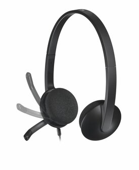 Logitech H340 USB Computer Headset Met digitale audio