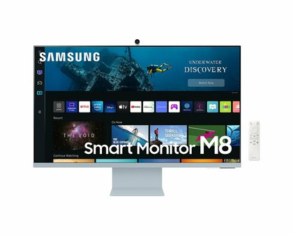 Samsung S32BM80BUU 81,3 cm (32&quot;) 3840 x 2160 Pixels 4K Ultra HD Blauw, Wit