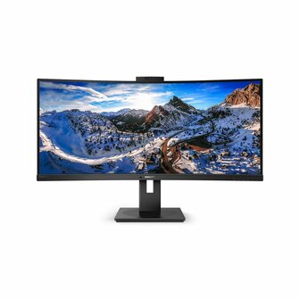 Philips P Line 346P1CRH/00 LED display 86,4 cm (34&quot;) 3440 x 1440 Pixels UltraWide Quad HD Zwart