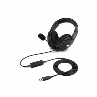 Sharkoon Rush ER40 Headset Bedraad Hoofdband Gamen Zwart