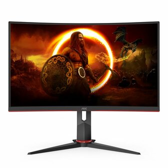 AOC G2 C27G2ZU/BK computer monitor 68,6 cm (27&quot;) 1920 x 1080 Pixels Full HD LED Zwart, Rood