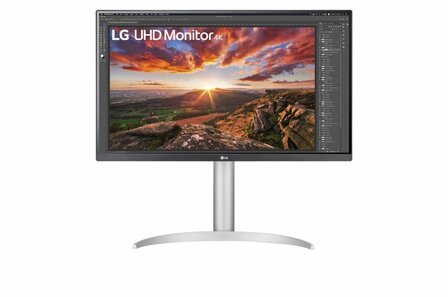 LG 27UP85NP-W computer monitor 68,6 cm (27&quot;) 3840 x 2160 Pixels 4K Ultra HD LED Zilver