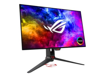 ASUS ROG Swift OLED PG27AQDM computer monitor 67,3 cm (26.5&quot;) 2560 x 1440 Pixels Wide Quad HD Zwart