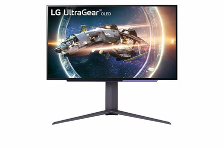 LG 27GR95QE-B computer monitor 67,3 cm (26.5&quot;) 2560 x 1440 Pixels Quad HD OLED Zwart