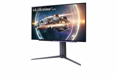 LG 27GR95QE-B computer monitor 67,3 cm (26.5&quot;) 2560 x 1440 Pixels Quad HD OLED Zwart