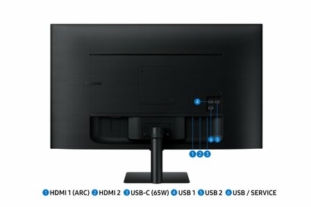 Samsung S32BM700UP computer monitor 81,3 cm (32&quot;) 3840 x 2160 Pixels 4K Ultra HD LED Zwart