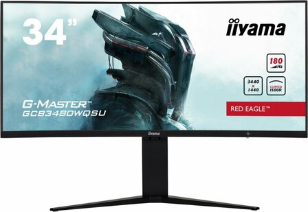 iiyama G-MASTER GCB3480WQSU-B1 monitor 34&quot; 3440 x 1440 pixels UltraWide Quad HD LCD Black