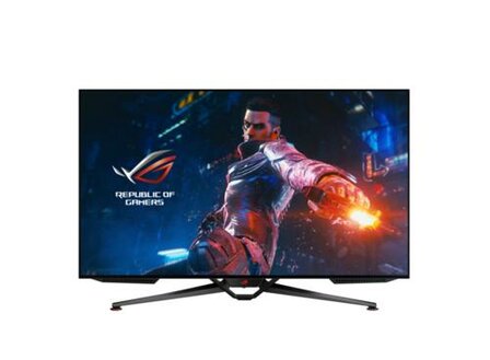 ASUS ROG Swift PG48UQ computer monitor 120,7 cm (47.5&quot;) 3840 x 2160 Pixels 4K Ultra HD OLED Zwart