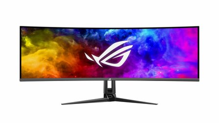 ASUS ROG Swift PG49WCD computer monitor 124,5 cm (49&quot;) 5120 x 1440 Pixels OLED Zwart