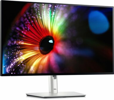 DELL UltraSharp U2724D computer monitor 68,6 cm (27&quot;) 2560 x 1440 Pixels Quad HD LCD Zwart, Zilver