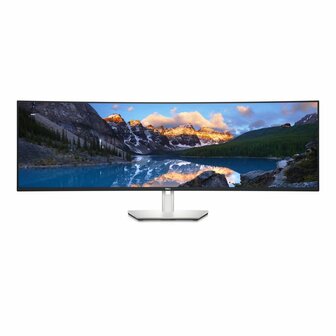 DELL UltraSharp U4924DW LED display 124,5 cm (49&quot;) 5120 x 1440 Pixels 5K Ultra HD LCD Zwart, Zilver