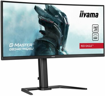 iiyama G-MASTER GB3467WQSU-B5 computer monitor 86,4 cm (34&quot;) 3440 x 1440 Pixels UltraWide Quad HD LED Zwart