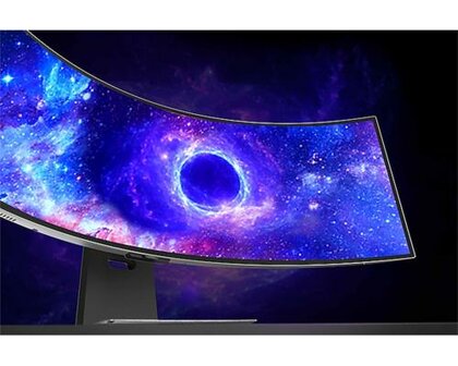 Samsung Odyssey LS49CG954SUXEN LED display 124,5 cm (49&quot;) 5120 x 1440 Pixels 5K Ultra HD OLED Zilver