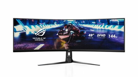 ASUS ROG Strix XG49VQ computer monitor 124,5 cm (49&quot;) 3840 x 1080 Pixels UltraWide Full HD LED Zwart