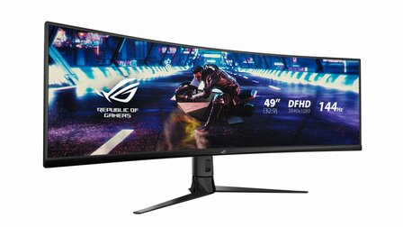 ASUS ROG Strix XG49VQ computer monitor 124,5 cm (49&quot;) 3840 x 1080 Pixels UltraWide Full HD LED Zwart