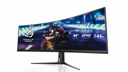 ASUS ROG Strix XG49VQ computer monitor 124,5 cm (49&quot;) 3840 x 1080 Pixels UltraWide Full HD LED Zwart