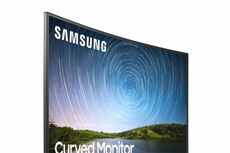 Samsung CR50 81,3 cm (32&quot;) 1920 x 1080 Pixels Full HD Curved LED Grijs