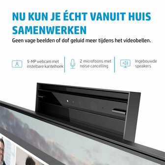 HP E24m G4 60,5 cm (23.8&quot;) 1920 x 1080 Pixels Full HD Zwart, Zilver