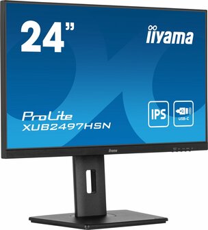 iiyama ProLite XUB2497HSN-B1 LED display 61 cm (24&quot;) 1920 x 1080 Pixels Full HD Zwart