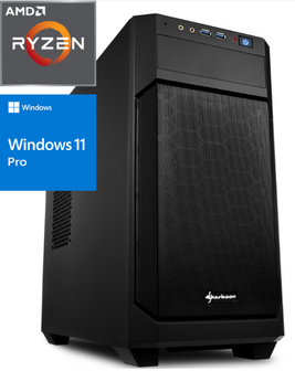 InHome PC AMD Ryzen7 7700 8-Core 32GB DDR5 2000GB M.2 SSD Displayport Windows 11