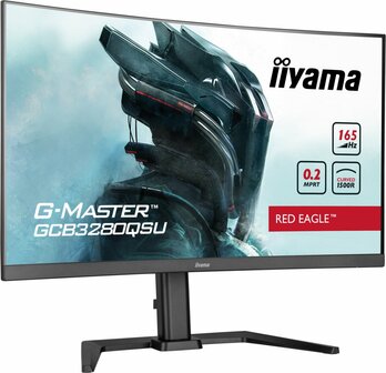 iiyama G-MASTER GCB3280QSU-B1 computer monitor 80 cm (31.5&quot;) 2560 x 1440 Pixels LED Zwart OPEN BOX