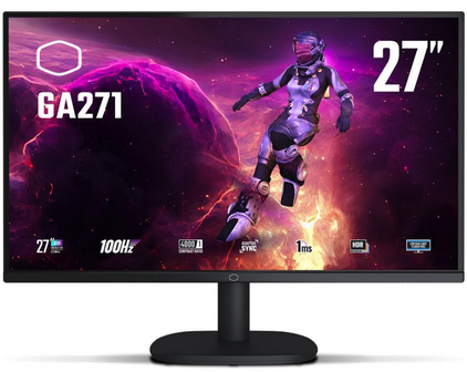 CoolerMaster 68,6cm (27&quot;) GA271 16:09 DP+ 2x HDMI WQHD 100H