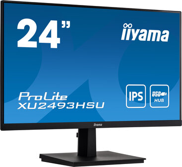 IIyama 24&quot; ProLite XU2493HSU Full-HD HDMI Displayport USB Speakers