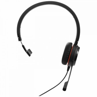 Jabra Evolve 20 UC Mono Bedraade On-Ear Headset (Zwart)