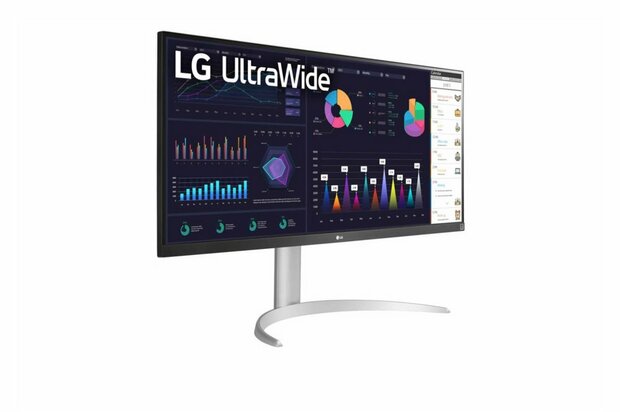 LG 34WQ65X-W computer monitor 86,4 cm (34") 2560 x 1080 Pixels UltraWide Quad HD LCD Grijs