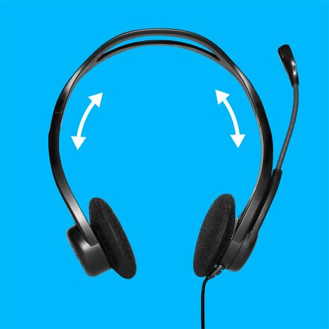 Logitech 960 USB Headset Hoofdband Zwart