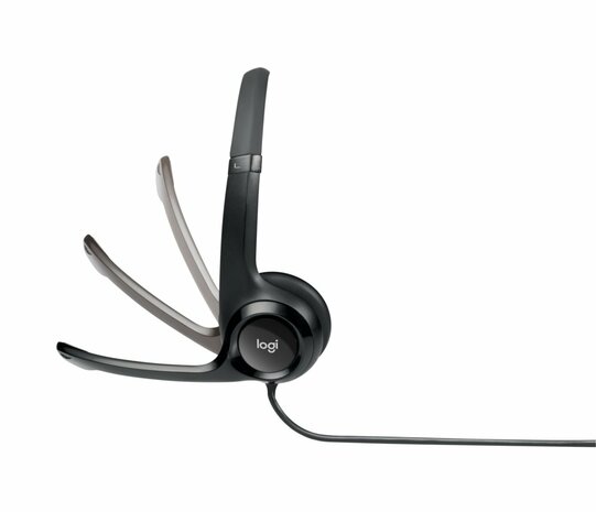 Logitech H390 USB Computer Headset Met rijke digitale audio en knoppen op de draad