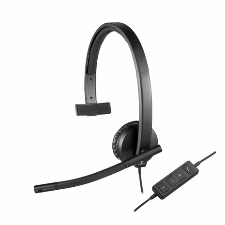 Logitech H570e Headset Hoofdband Zwart