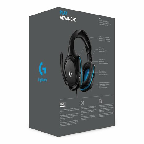 Logitech G G432 7.1 Surround Sound Wired Gaming Headset