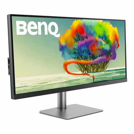 Benq PD3420Q 86,4 cm (34") 3440 x 1440 Pixels Quad HD LED Grijs