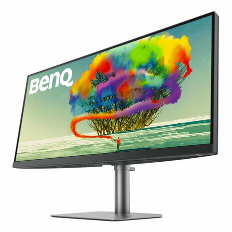 Benq PD3420Q 86,4 cm (34") 3440 x 1440 Pixels Quad HD LED Grijs