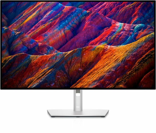 DELL UltraSharp U3223QE 80 cm (31.5") 3840 x 2160 Pixels 4K Ultra HD LCD Zilver