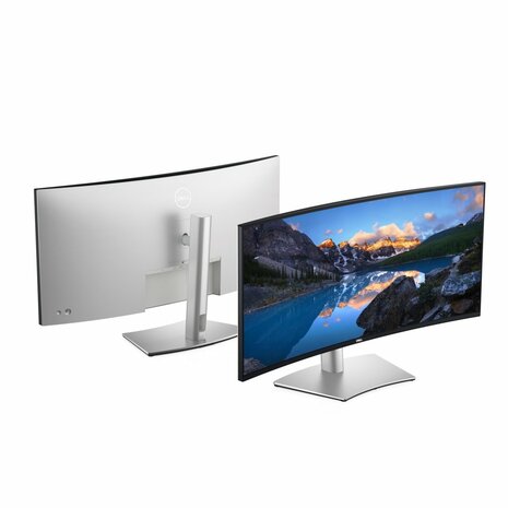 DELL UltraSharp U3821DW 95,2 cm (37.5") 3840 x 1600 Pixels UltraWide Quad HD+ LCD Grijs