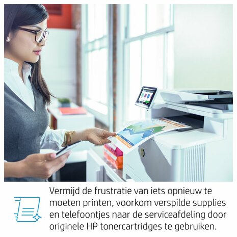 HP Color LaserJet Pro MFP M479fdw, Printen, kopiëren, scannen, fax, e-mail, Scannen naar e-mail/pdf; Dubbelzijdig printen; ADF voor 50 vel ongekruld