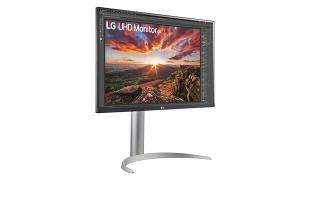 LG 27UP85NP-W computer monitor 68,6 cm (27") 3840 x 2160 Pixels 4K Ultra HD LED Zilver