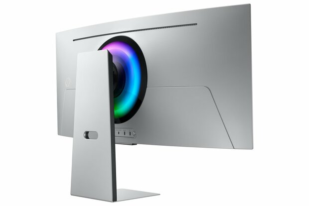 Samsung Odyssey Neo G8 LS34BG850SUXEN computer monitor 86,4 cm (34") 3440 x 1440 Pixels UltraWide Quad HD OLED Zilver