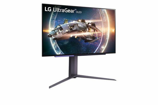 LG 27GR95QE-B computer monitor 67,3 cm (26.5") 2560 x 1440 Pixels Quad HD OLED Zwart