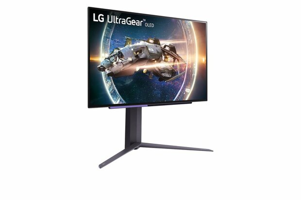 LG 27GR95QE-B computer monitor 67,3 cm (26.5") 2560 x 1440 Pixels Quad HD OLED Zwart