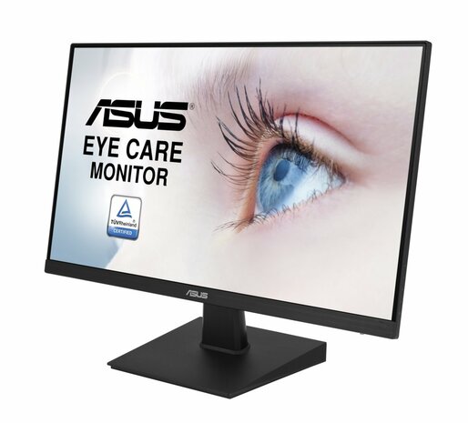 Mon ASUS VA24ECE Zwart / 23.8" IPS 75HZ / HDMI, USB 3.2