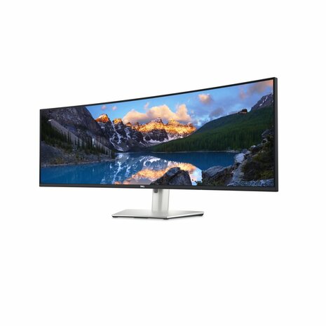 DELL UltraSharp U4924DW LED display 124,5 cm (49") 5120 x 1440 Pixels 5K Ultra HD LCD Zwart, Zilver