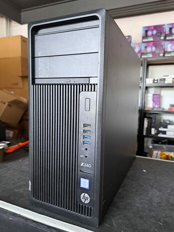 HP Z240 tower-PC Core i7 7700 16GB 256GB SSD Windows 11 Pro