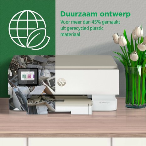 HP ENVY HP Inspire 7220e All-in-One printer, Kleur, Printer voor Home, Printen, kopiëren, scannen, Draadloos; HP+; Geschikt voor HP Instant Ink; Scan naar pdf