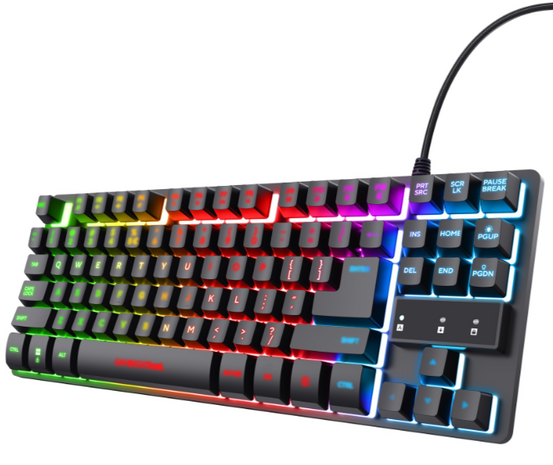 Trust GXT 833 Thado TKL gamingtoetsenbord , gaming toetsenbord