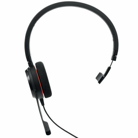 Jabra Evolve 20 UC Mono Bedraade On-Ear Headset (Zwart)